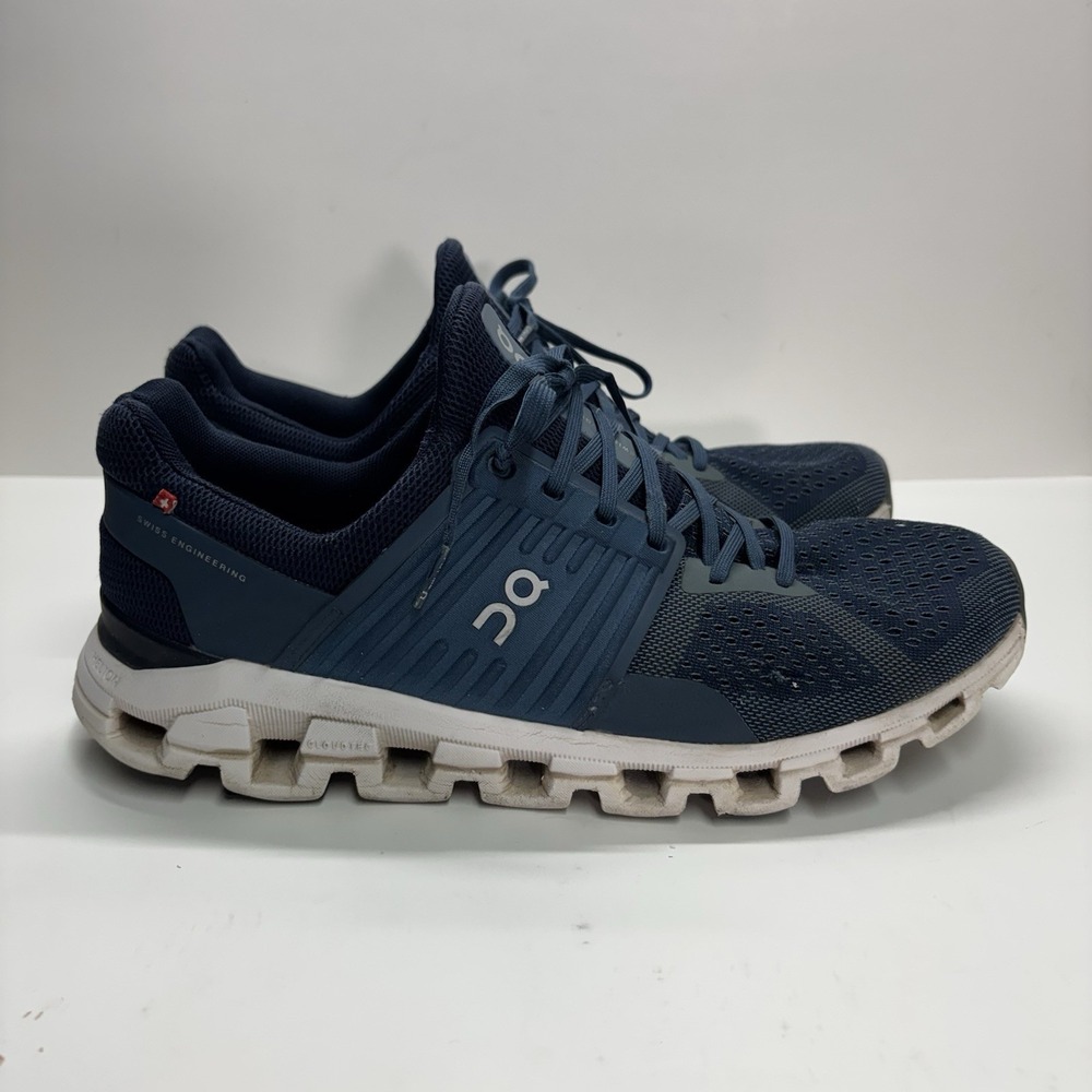 On Cloud Cloudswift Mens Size 10 Cloudtec Running Shoes Blue Helion Athletic